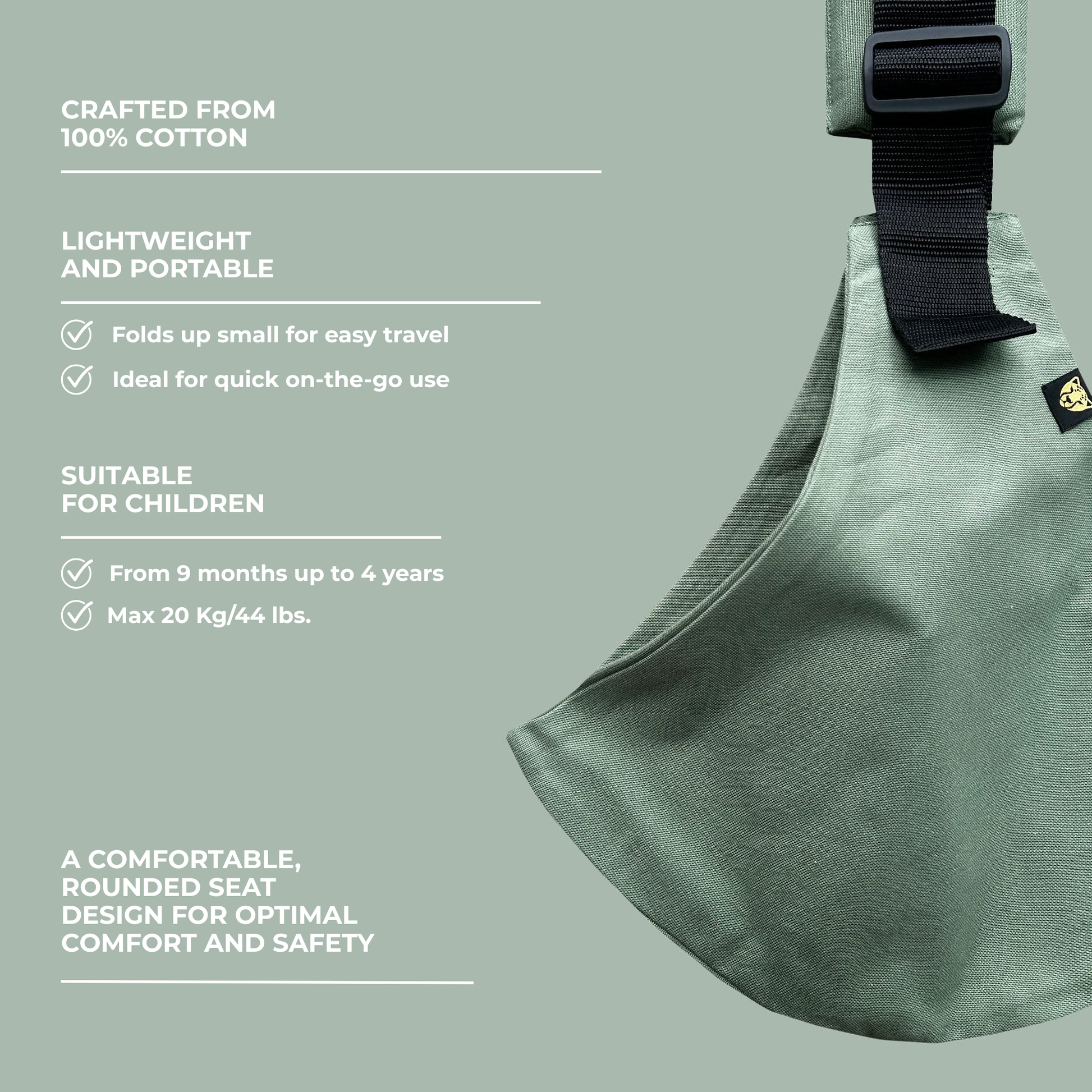 Wildride Toddler Carrier Fern - Wildride