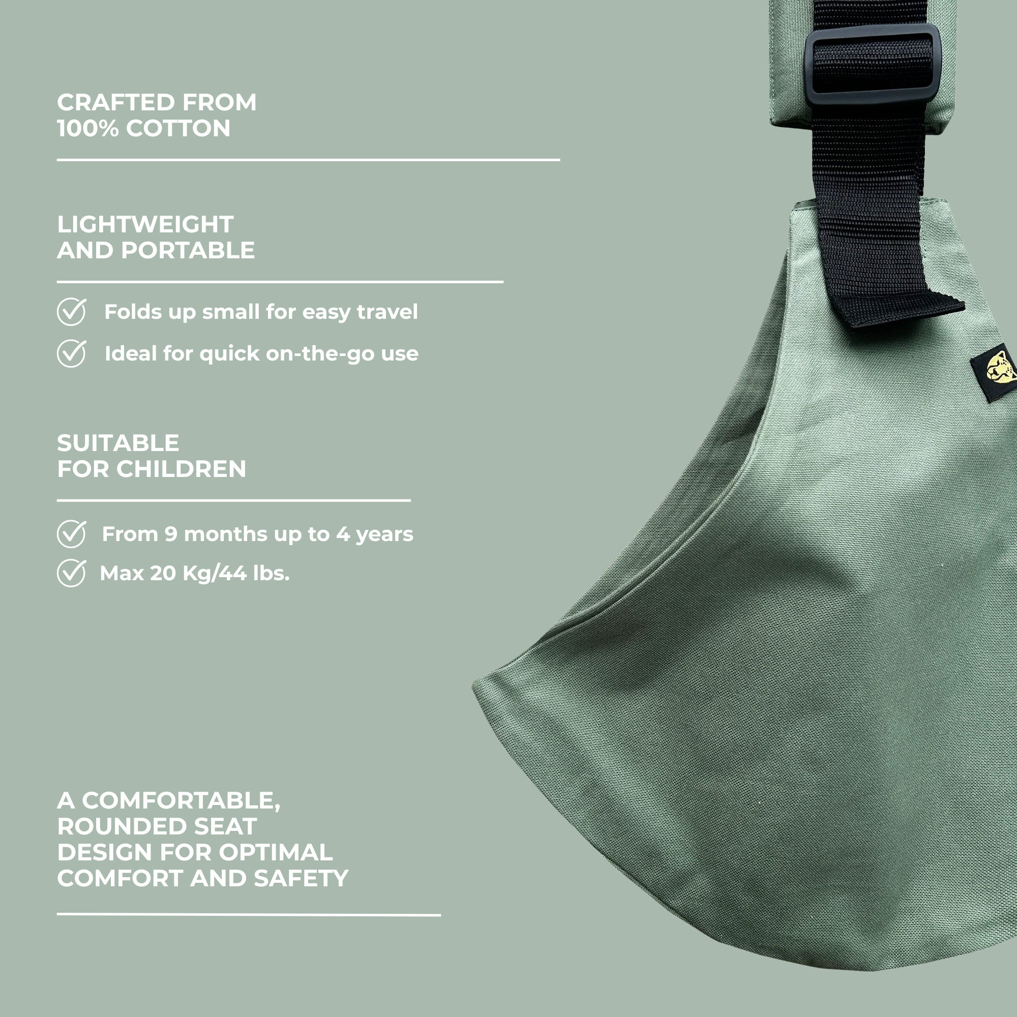 Wildride Toddler Carrier Fern - Wildride