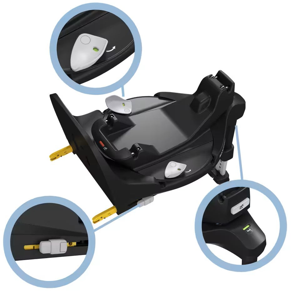 Maxi Cosi Family Fix 360 Pro Base ft. Slide Tech - Maxi Cosi - Dimples