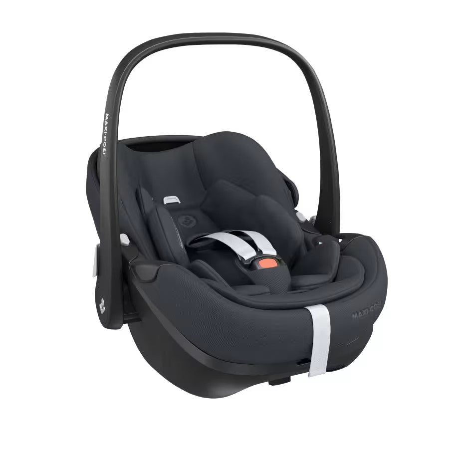 Maxi Cosi Pebble 360 Pro Ft. Slide Tech  in essential graphite:image,small_image,thumbnail,swatch_image