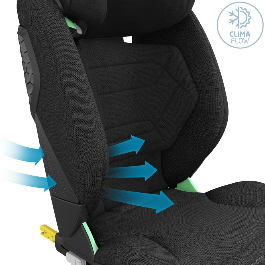 Maxi-Cosi RodiFix Pro² i-Size Car Seat - Black | Booster Seat NZ | Dimples NZ