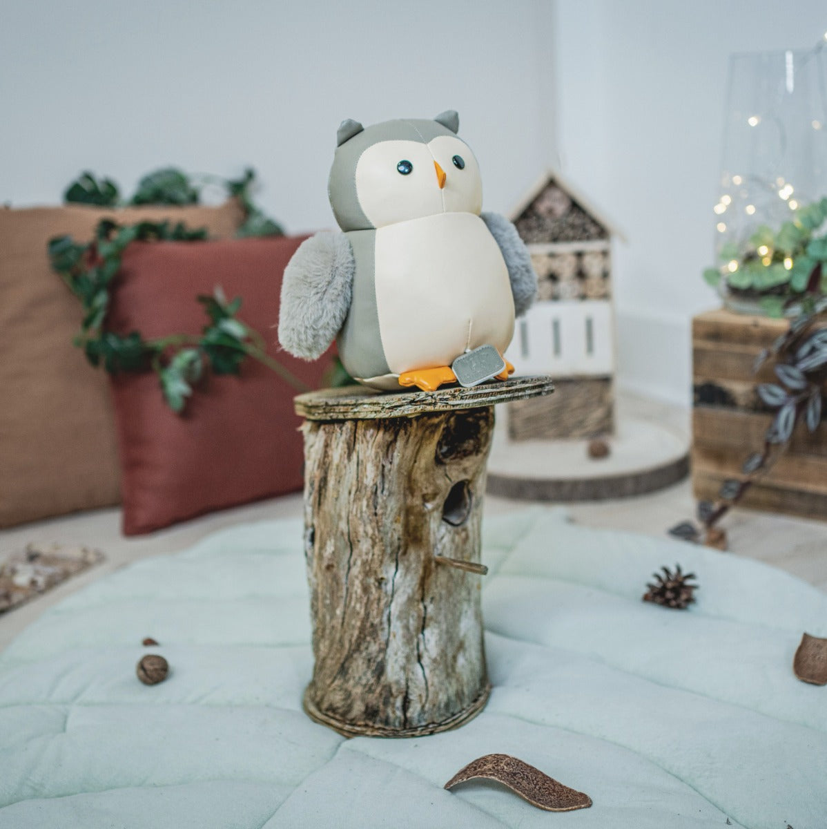 Little big friends musical friends Colette the Owl as a Christmas decoration