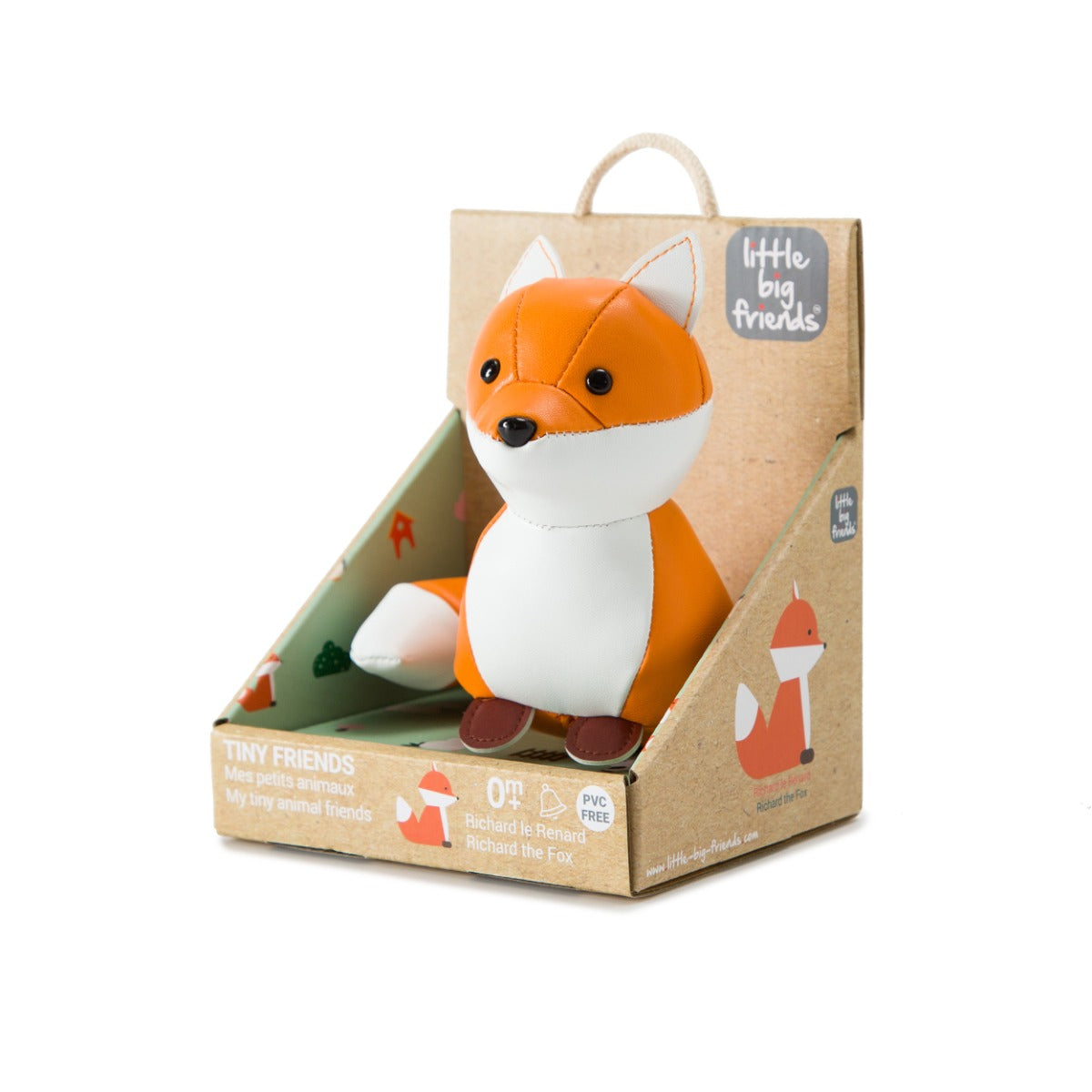 Little Big Friends Tiny Friends - Richard the Fox in packaging