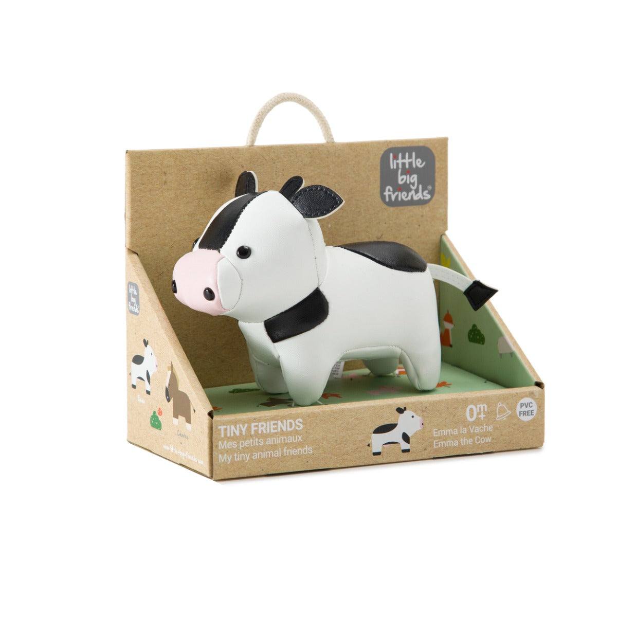 Little Big Friends Tiny Friends Emma the Cow in packaging