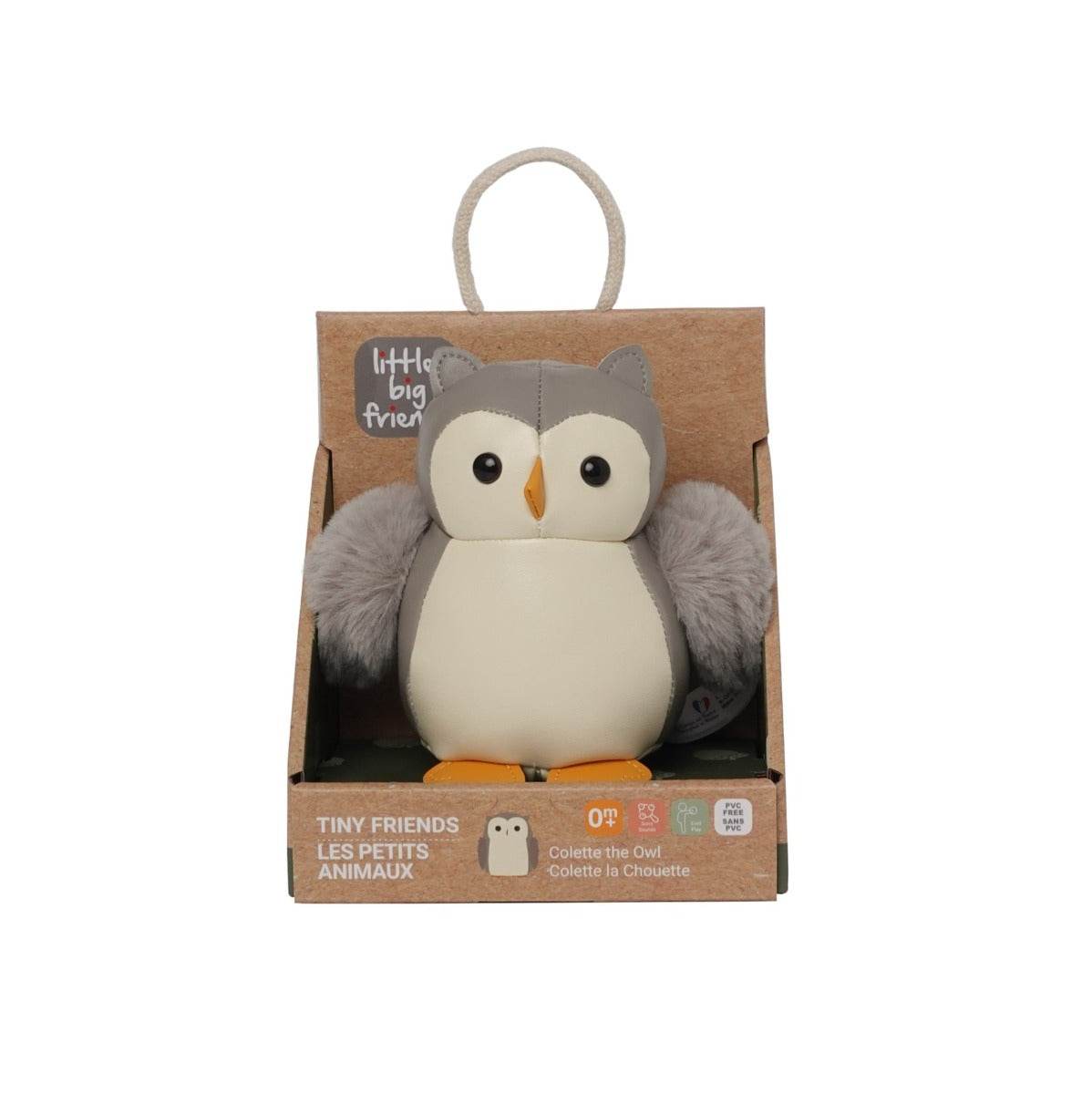 Little Big Friends Tiny Friends Colette the owl packaging