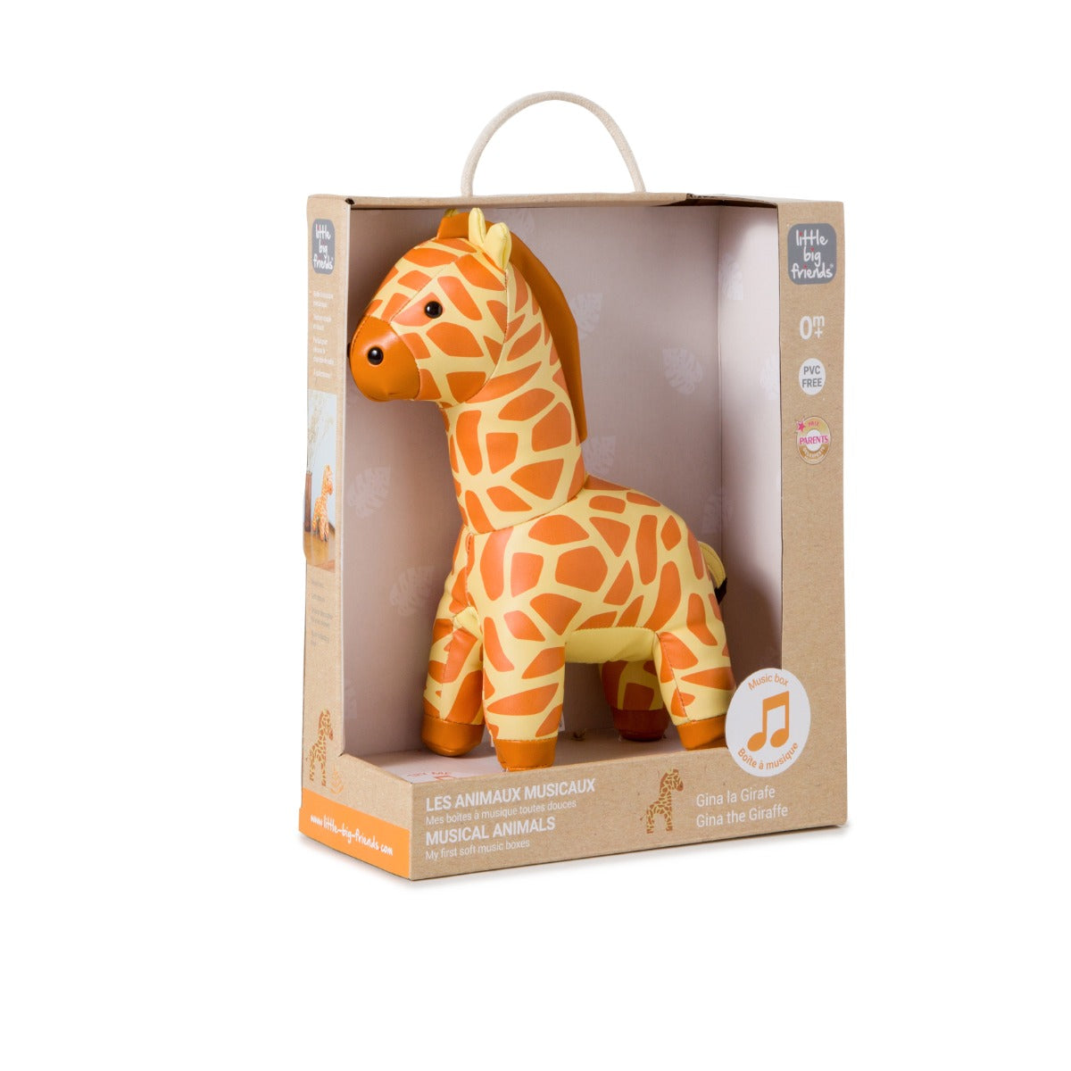 Musical Friends - Gina the Giraffe from Little Big Friends in packaging