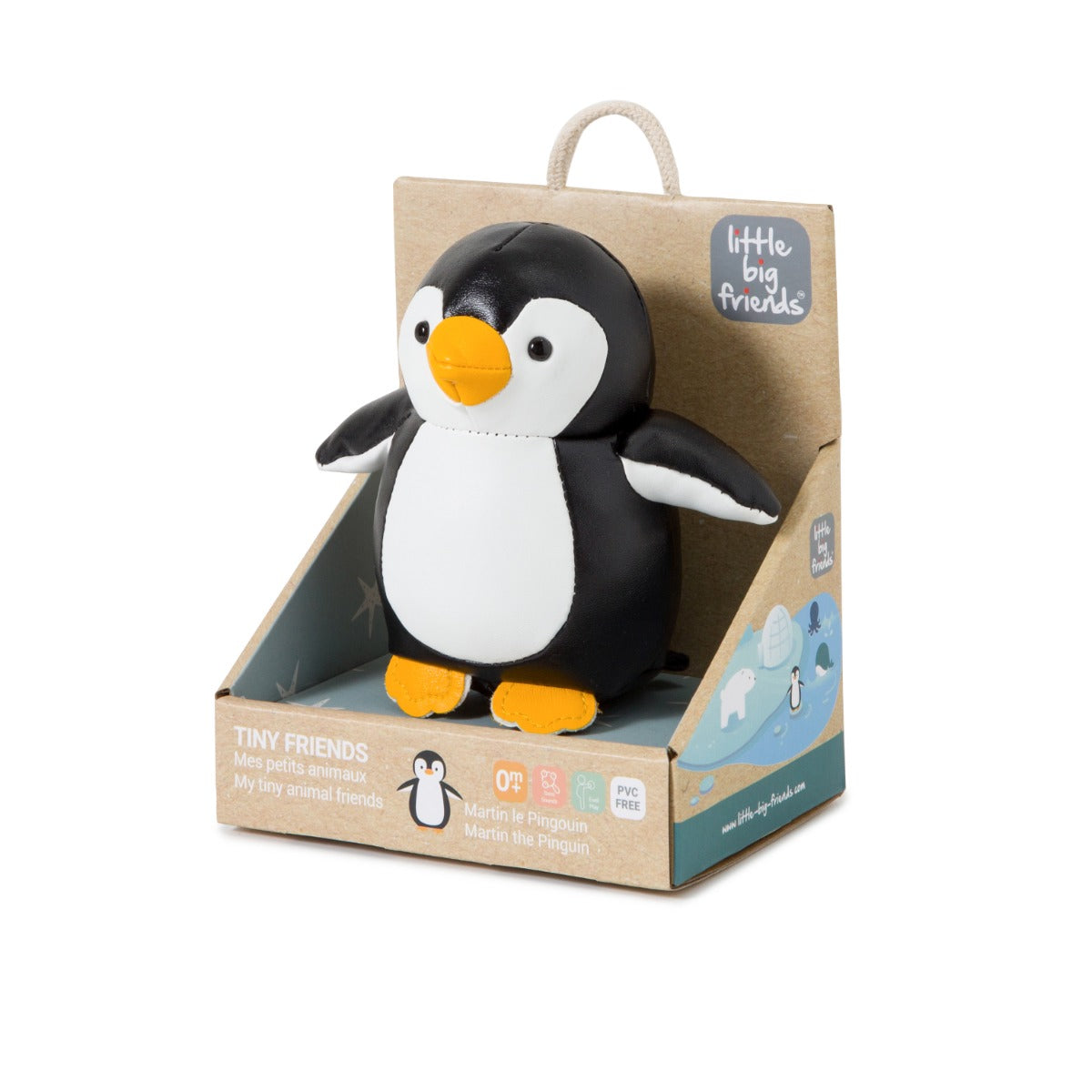Little Big Friends tiny friends penguin in a packaging