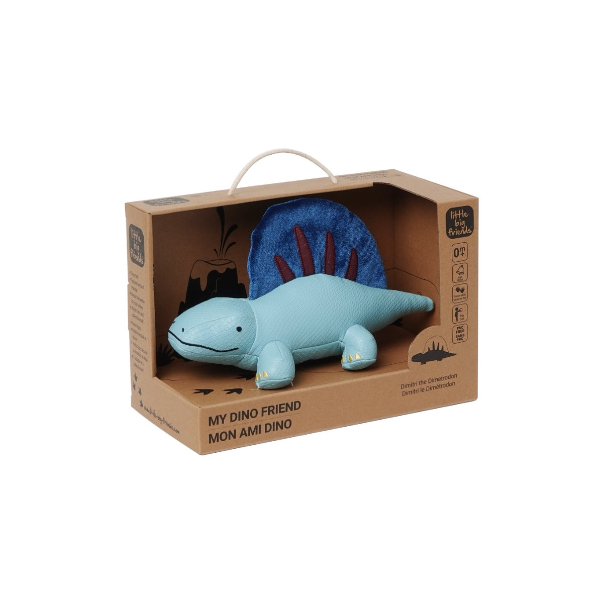Little big friends Dimitri the Dimetrodon in box