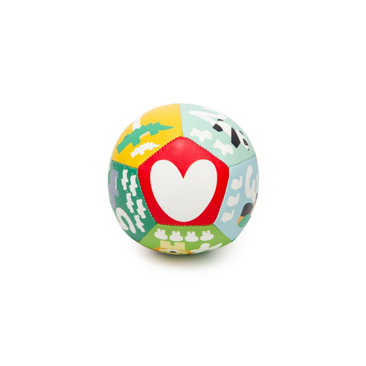 Little big friends discovery soft ball for kids with numbers and animals