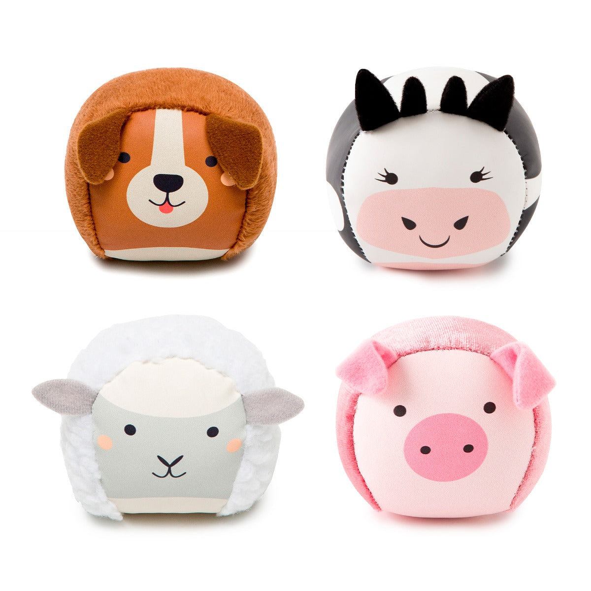 Stuffed Ball Dooballs Plush Balls | Little Big Friends | Dimples NZ | Farm