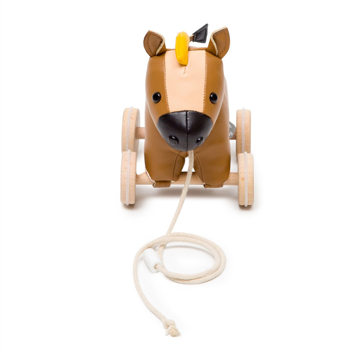 Little big friends pull along charles the horse front view