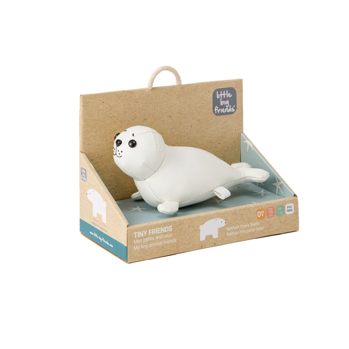 Tiny Friends - Elliot the Seal from Little Big Friends in packaging