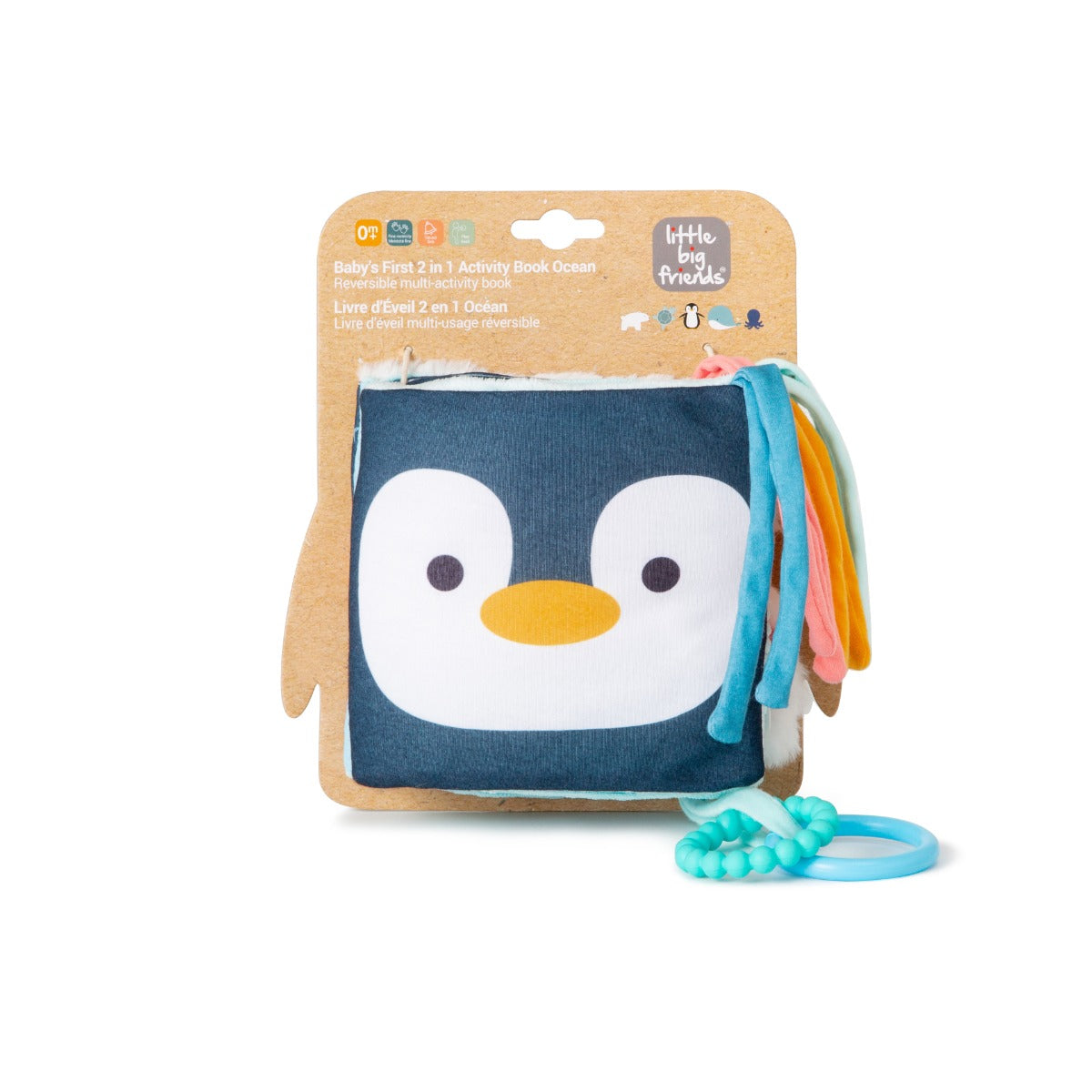 Little Big Friends Activity Book in ocean