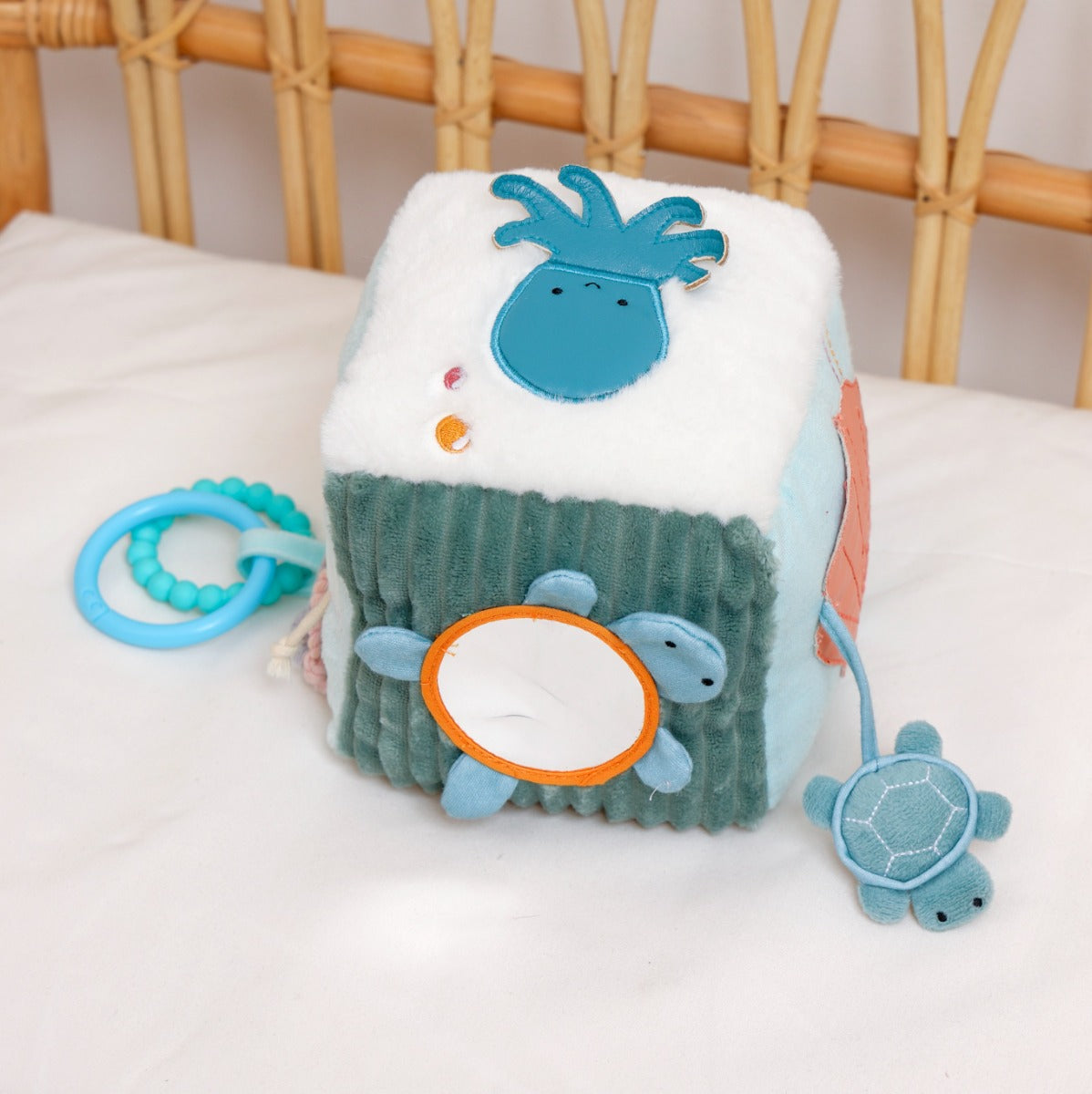Little Big Friends Soft Activity Cube Ocean 
