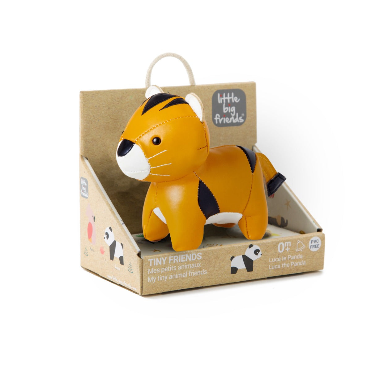 Little Big Friends Tiny Friends Tim the Tiger in packaging 