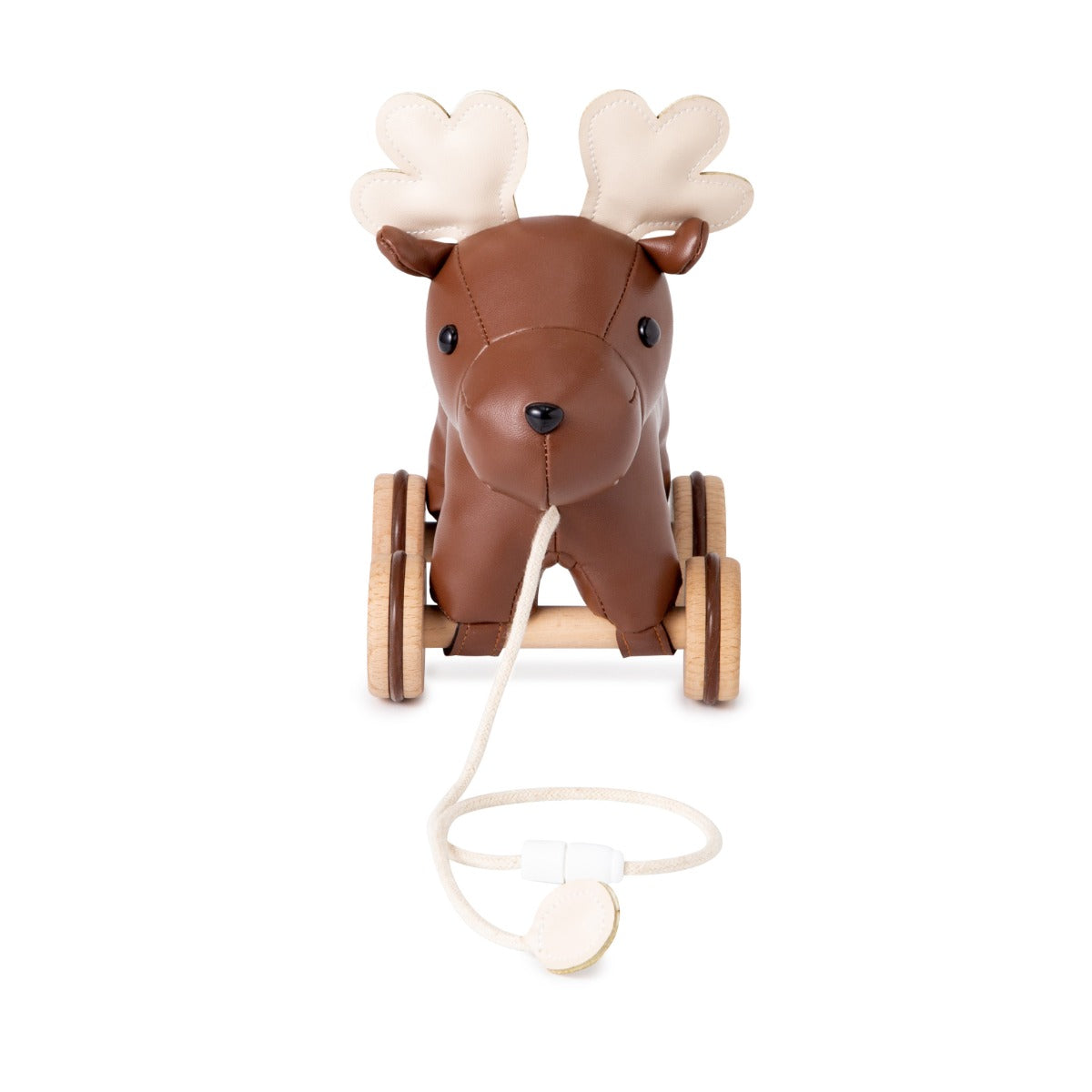 Little Big Friends Pull Along Moose front view
