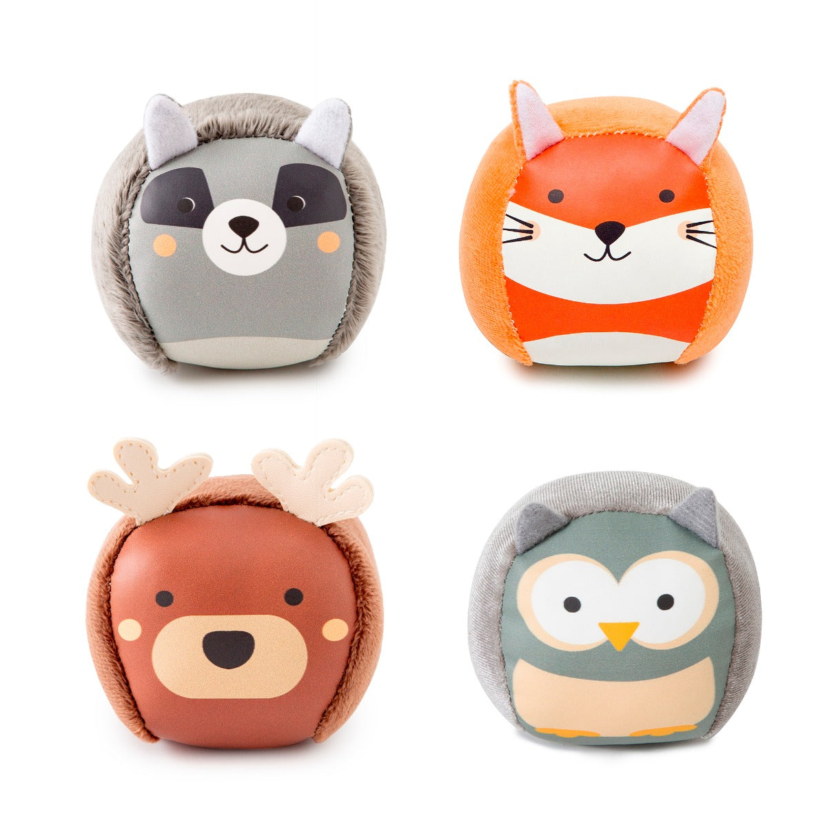 Roly Poly Plush Balls | Little Big Friends | Dimples NZ | Forest