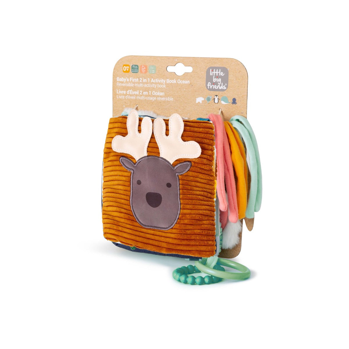 Little Big Friends Activity Book in forest theme