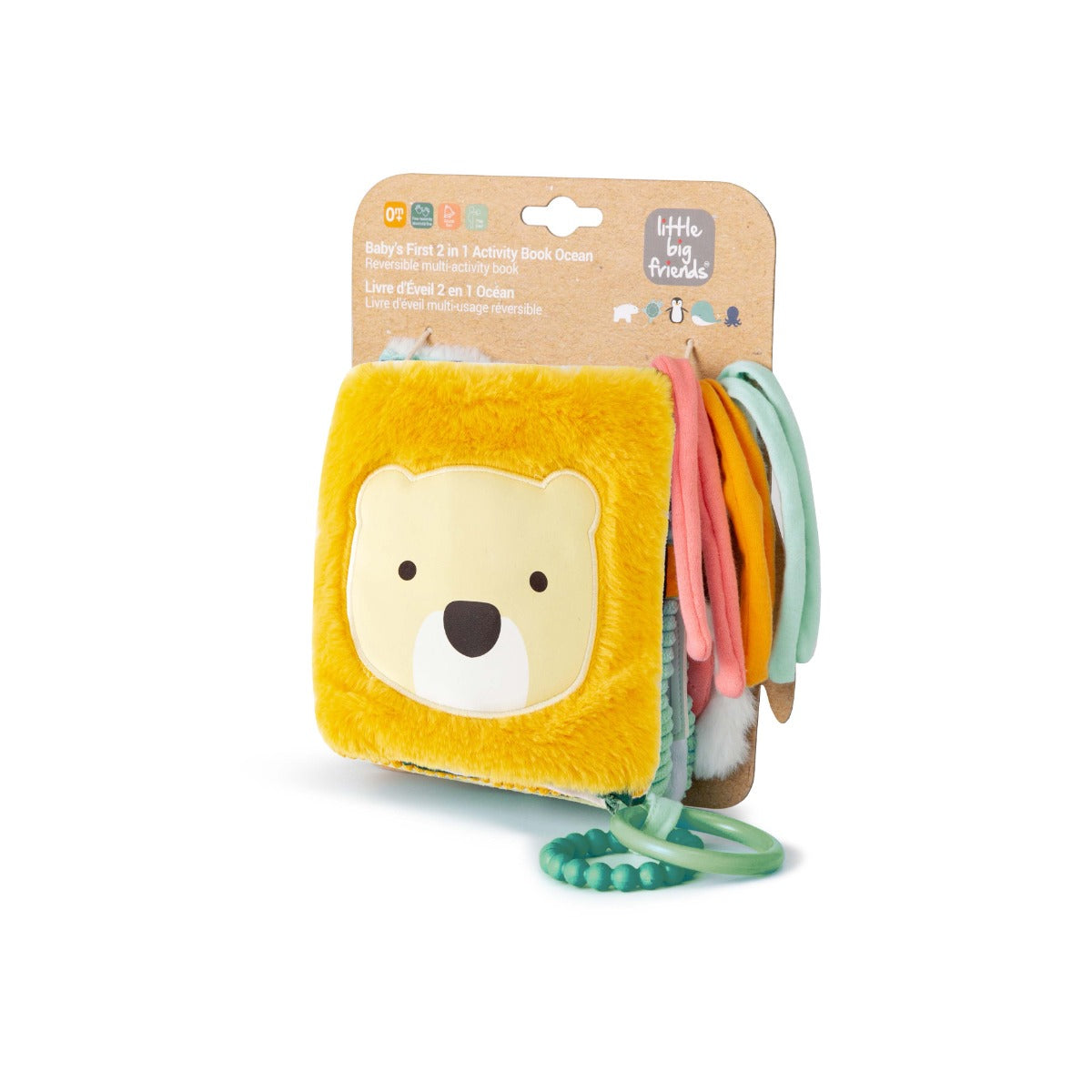 Little Big Friends Activity Book in jungle theme packaging