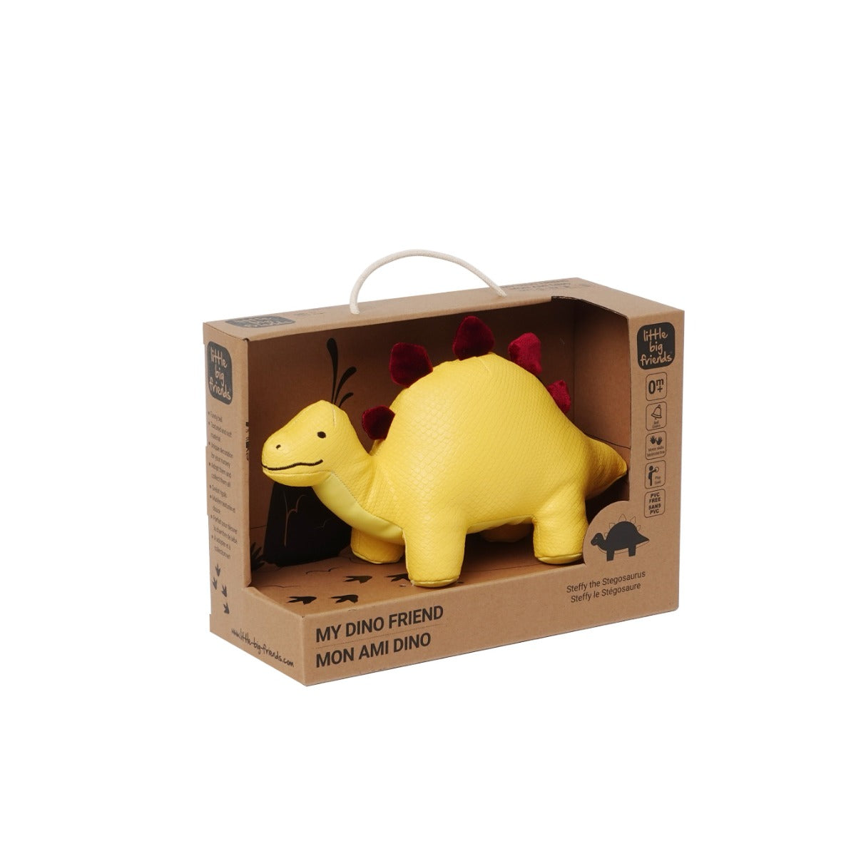 Little Big Friends Steffy the Stegosaurus in box