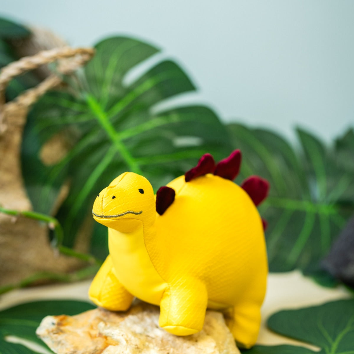 Little Big Friends Steffy the Stegosaurus sitting on a rock