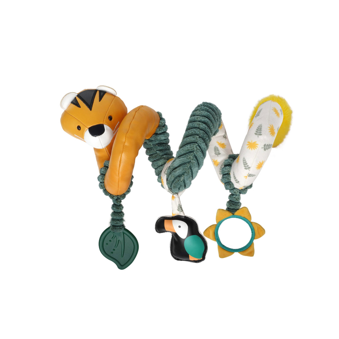 Tiger head jungle theme activity spiral for kids from little big friends:image,small_image,thumbnail,swatch_image