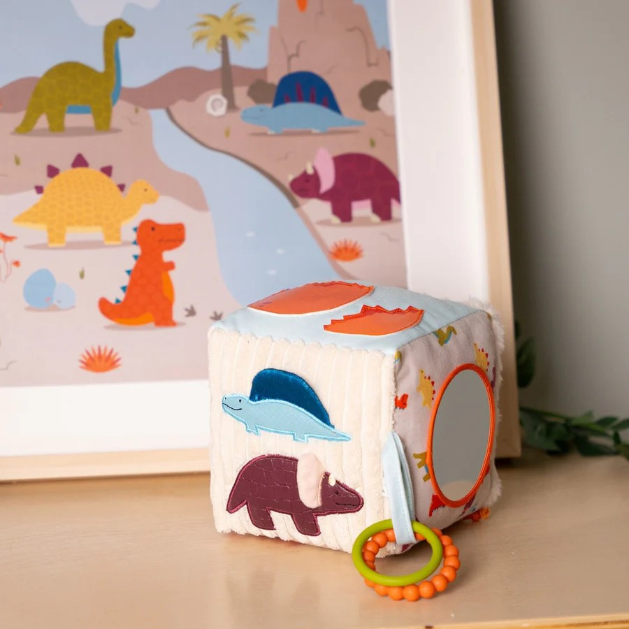 Little Big Friends Soft Activity Cube Dino Friends