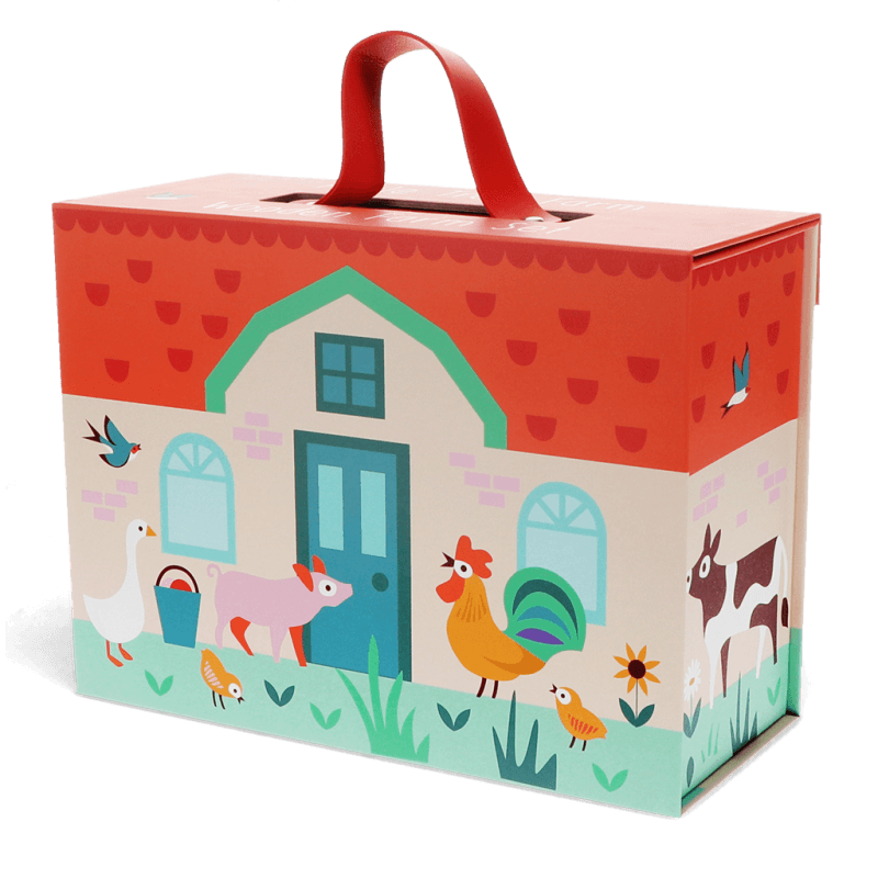 Wooden Farm Playset
