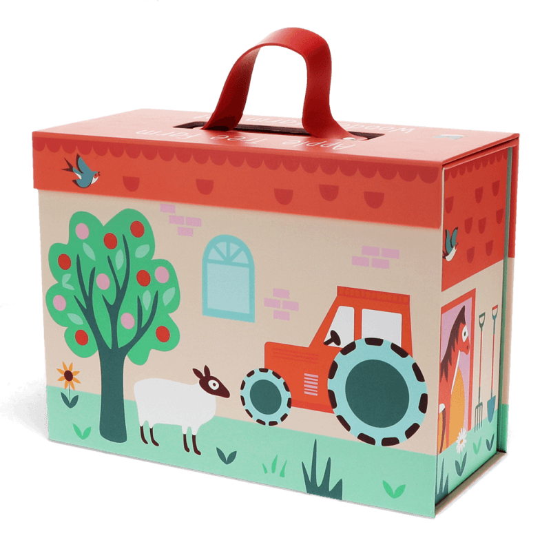 Wooden Farm Playset