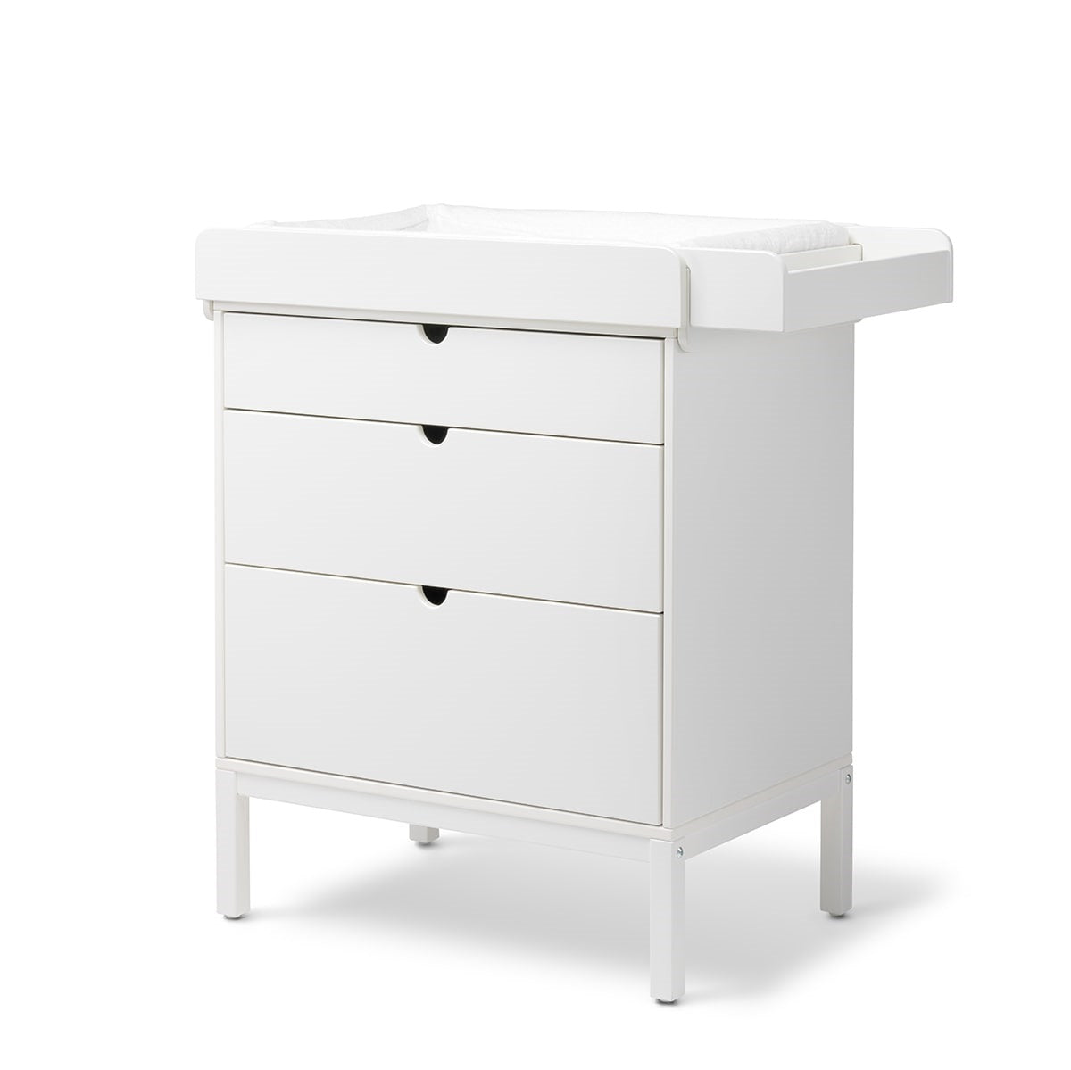Stokke Home Dresser in WHite Natural with home changer