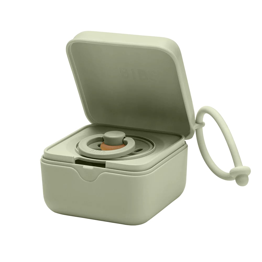 Bibs Brand Pacifier box in sage:image,small_image,thumbnail,swatch_image