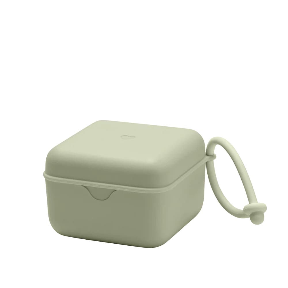Bibs Brand Pacifier box in sage