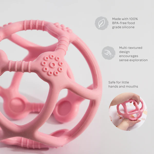 Silicone Teething Ball - Playground - Dimples