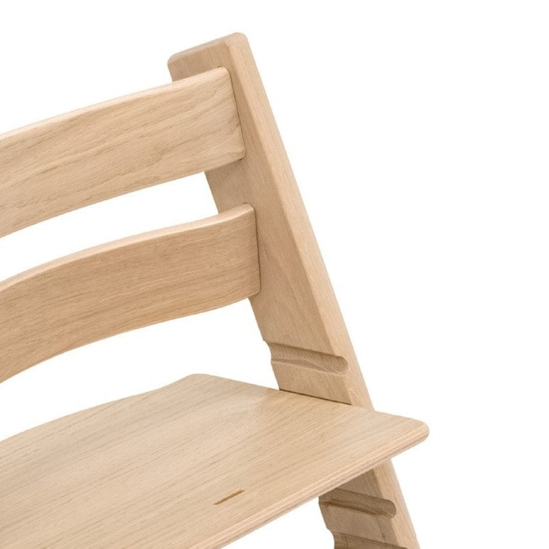 Stokke Tripp Trapp Highchair in Oak Natural Close up