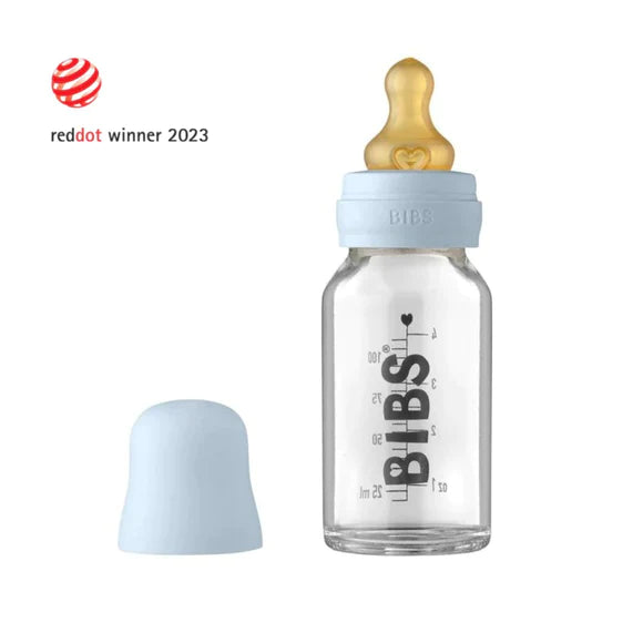 Latex baby Glass Bottle 110ml from Bibs:image,small_image,thumbnail,swatch_image