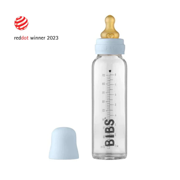 Latex baby Glass Bottle 225ml from Bibs:image,small_image,thumbnail,swatch_image