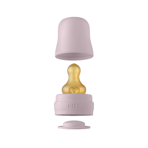 Latex baby Glass Bottle 225ml from Bibs