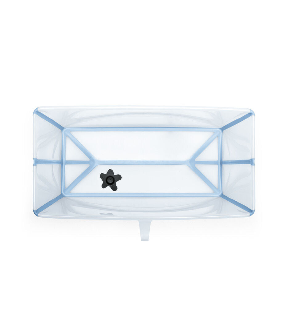 Stokke Flexi Bath in Ocean Blue from above
