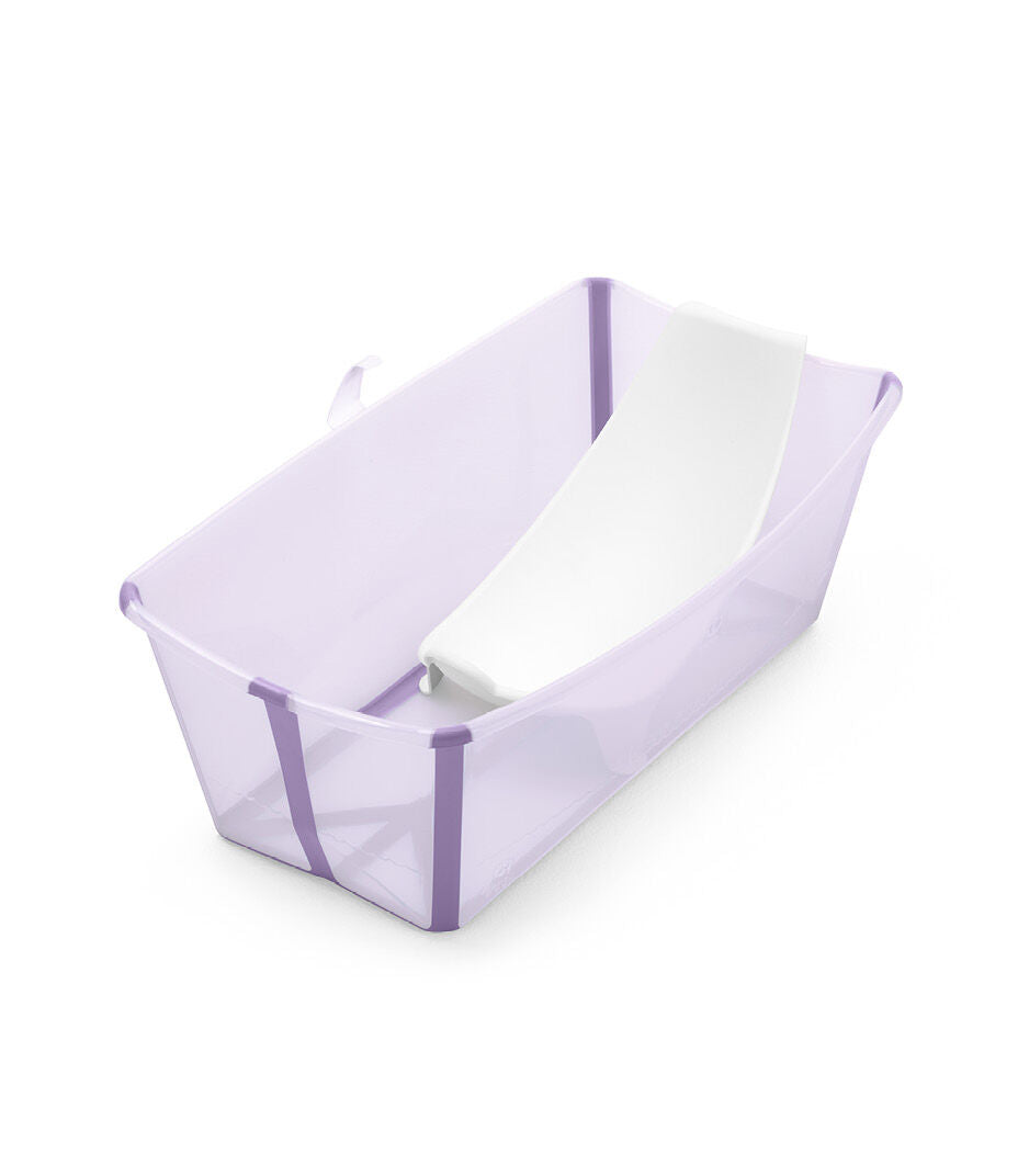 Stokke Flexi Bath in Lavender with Newborn Support