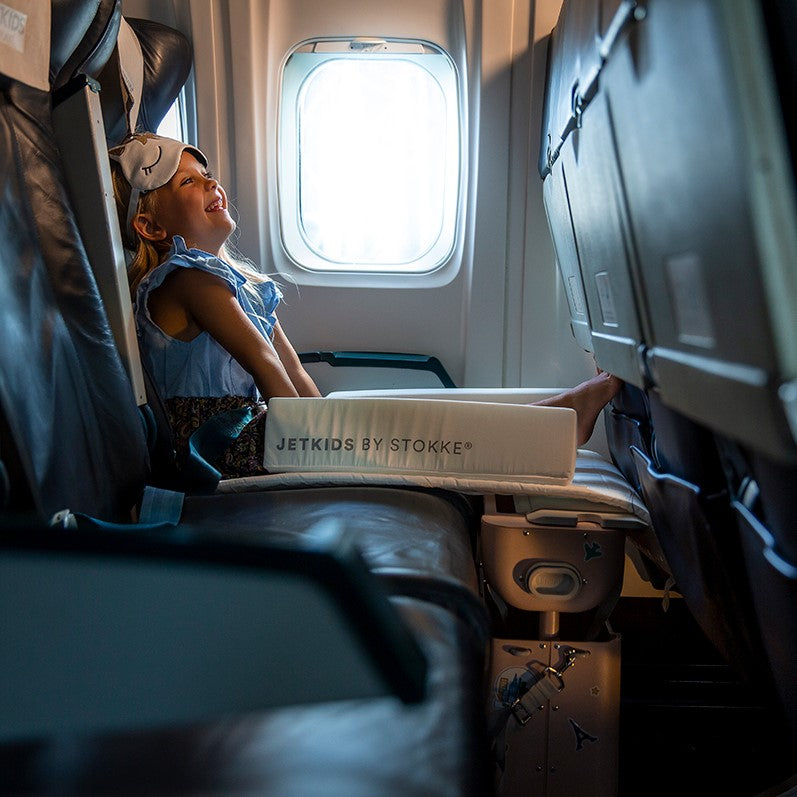 Jetkids Bedbox by stokke in Sky Blue LIfestyle in Plane
