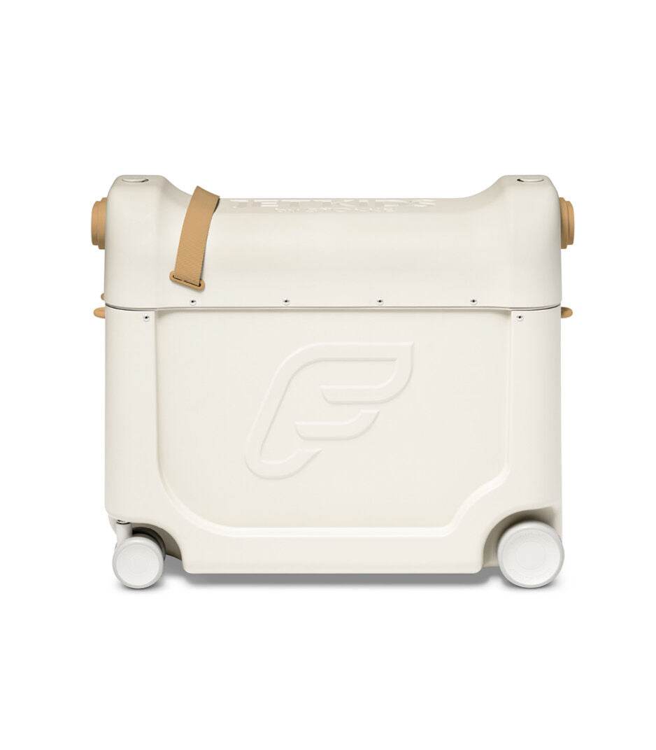 White Stokke Jetkids Bedbox side view
