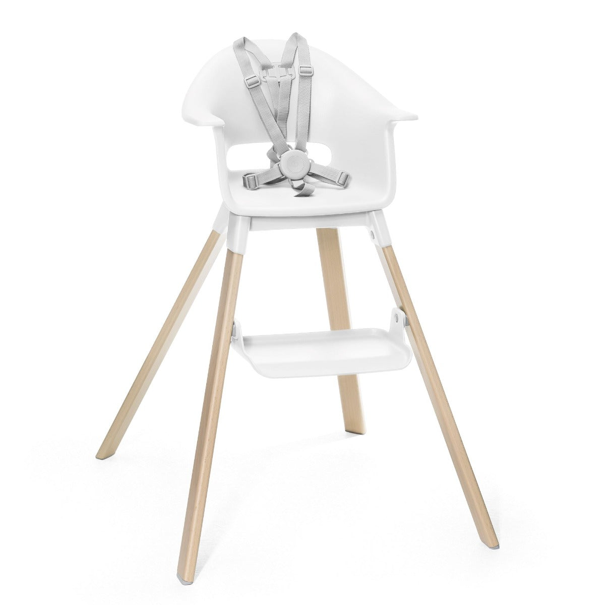 Stokke Clikk Highchair In White for toddler feeding