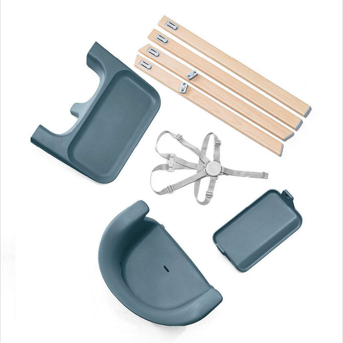 Stokke Clikk Highchair in Fjord Blue