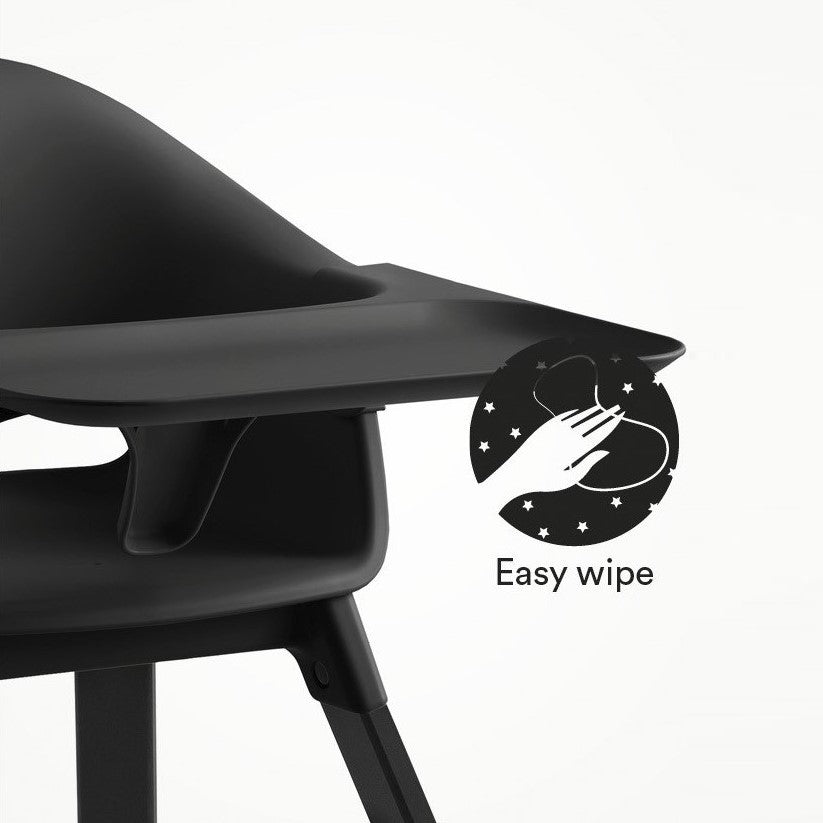 stokke clikk black Stokke Clikk Highchair - Midnight Black | Baby Highchairs | Dimples NZ