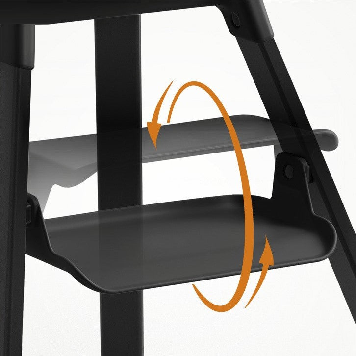 stokke clikk midnight black Stokke Clikk Highchair - Midnight Black | Baby Highchairs | Dimples NZ