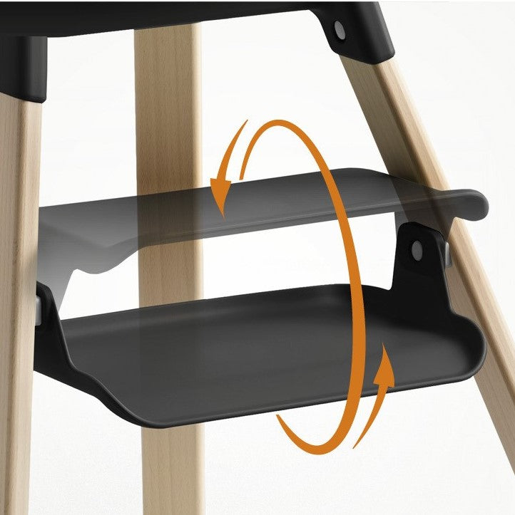 Stokke Clikk Highchair in Black Natural