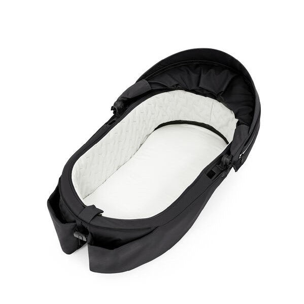 Stokke xplory x carry cot in rich black 