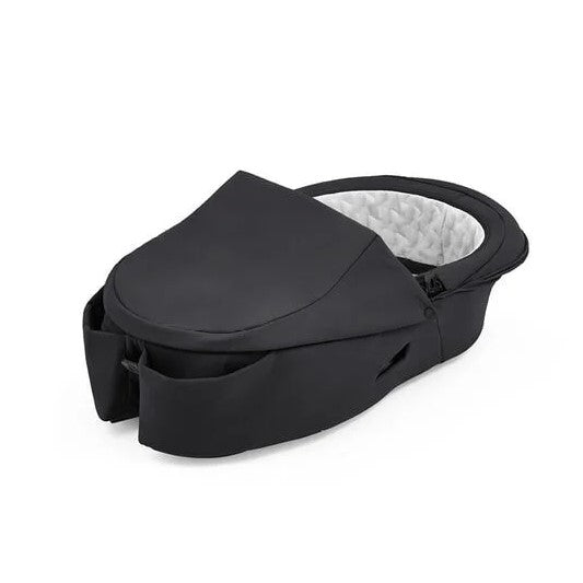 Stokke xplory x carry cot in rich black 