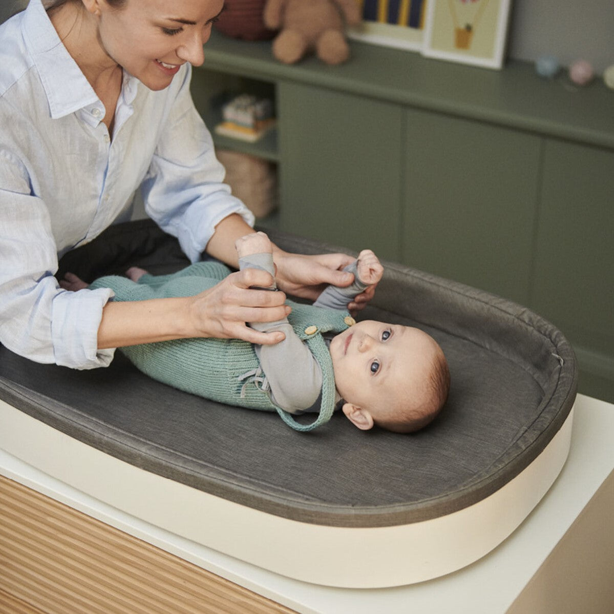 stokke sleepi changerchange pad nappy in white 