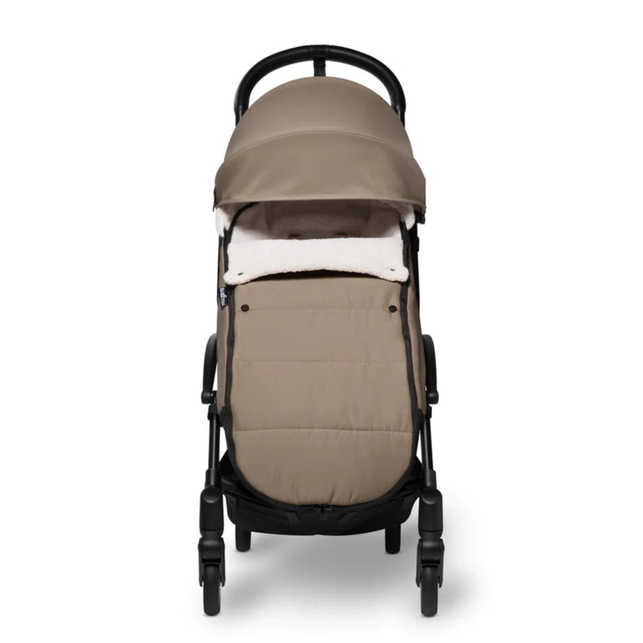 yoyo footmuff in taupe for babyzen stroller
